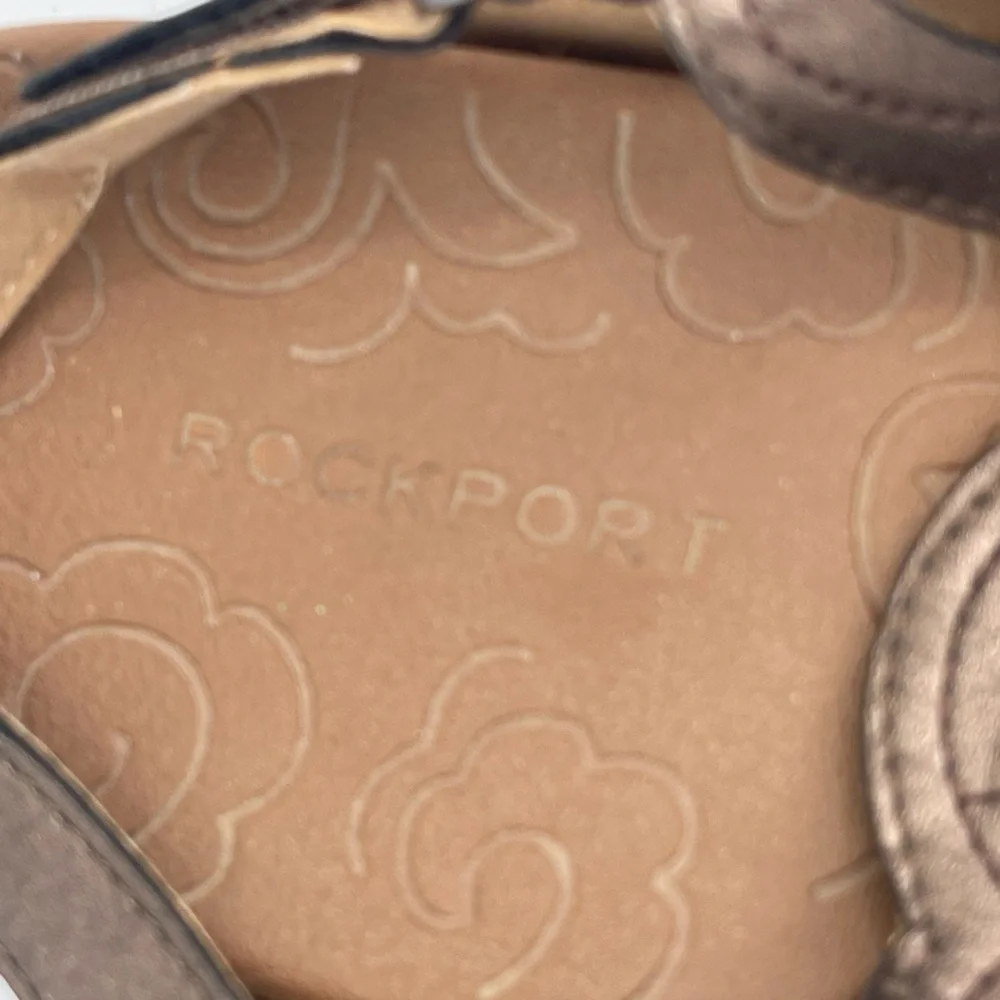 Rockport vegan leather thong comfort sandal